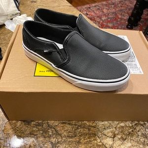Vans slide ons